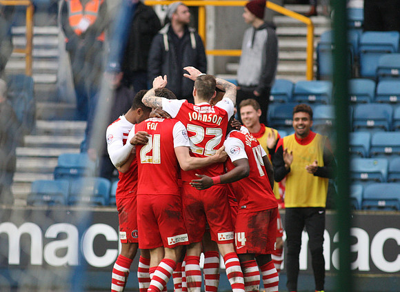 Millwall v Charlton AthleticSky Bet Championship3/04/2015.