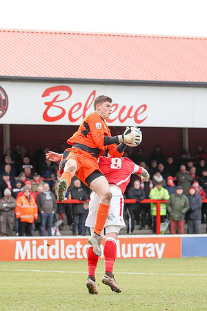 Ebbsfleet United v Gosport Borough - Vanarama National League South - 05/03/2016