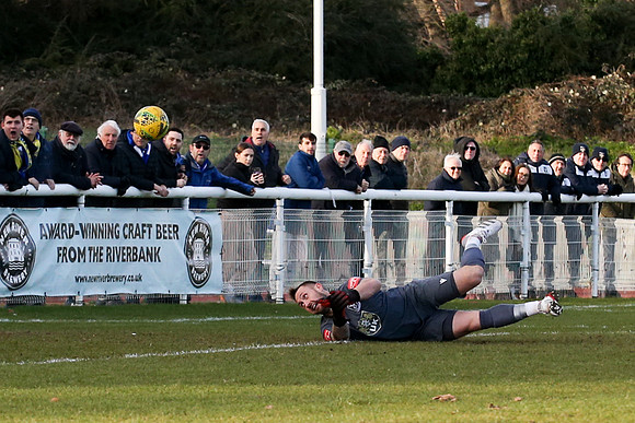 Enfield Town v Bishop's Stortford - Isthmian League Premier division - 12th February 2022