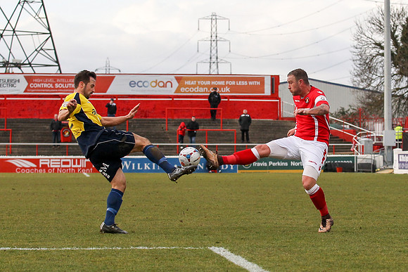 Ebbsfleet United v Gosport Borough - Vanarama National League South - 05/03/2016