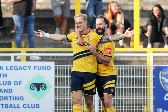 Canvey Island v Coggeshall Town - FA Trophy - 25th September 2021