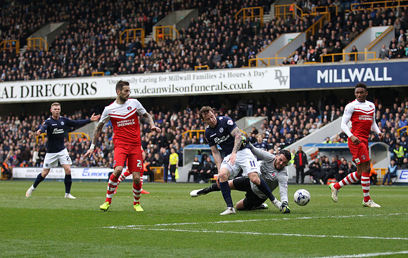 Millwall v Charlton AthleticSky Bet Championship3/04/2015.