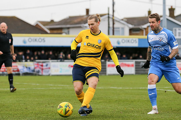 Canvey Island v Tonbridge Angels - FA Trophy - 27th November 202