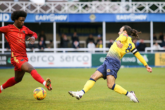Farnborough v Met Police - Southern League Premier South divisio