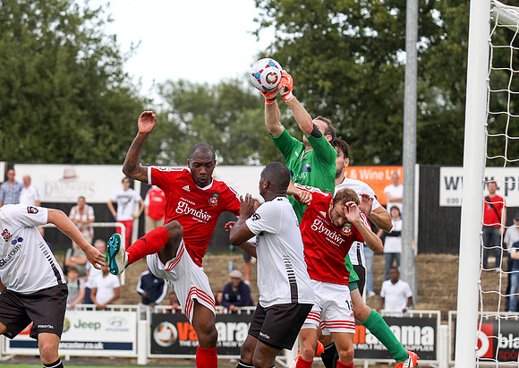 Bromley v Wrexham - Vanarama National League 08/08/2015.
