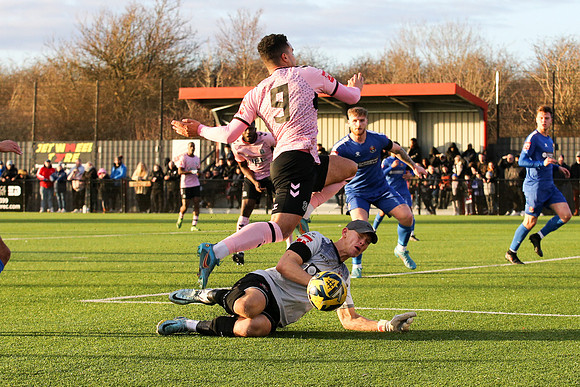 Hashtag United v AFC Sudbury - Isthmian League North division -