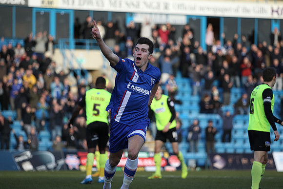 Gillingham v Oldham AthleticSky Bet League 124/01/2015.