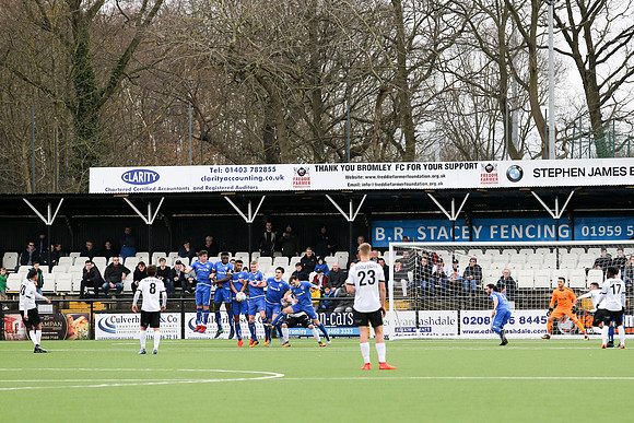 Bromley v Guiseley - Vanarama National League - 10th March 2018