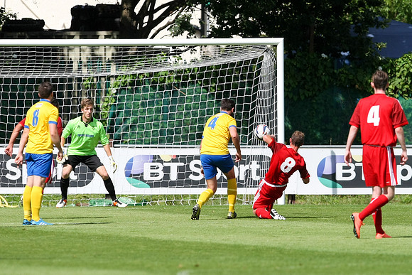 Beckenham Town v Lancing - Emirates FA Cup - 06/08/2016