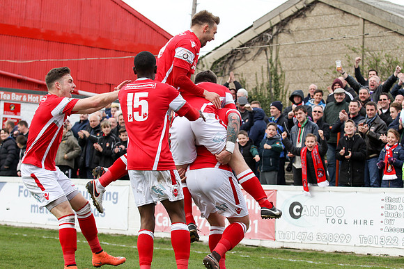 Ebbsfleet United v Chelmsford City - Vanarama National League South - 09/04/2016