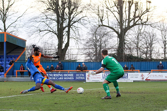 Braintree Town v Eastbourne Borough - Vanarama National League South - 9th December 2017