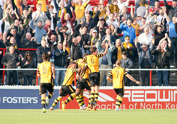 Ebbsfleet Untied v Maidstone United - Vanarama National League South - 03/10/15