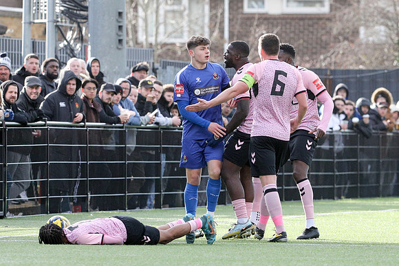 Hashtag United v AFC Sudbury - Isthmian League North division -