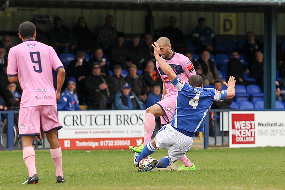 Tonbridge Angels v Dulwich Hamlet - Ryman League Premier Division - 18th March 2017