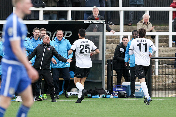 Bromley v Guiseley - Vanarama National League - 10th March 2018
