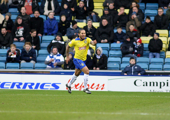 Millwall v Huddersfield TownSky Bet Championship7/02/2015.
