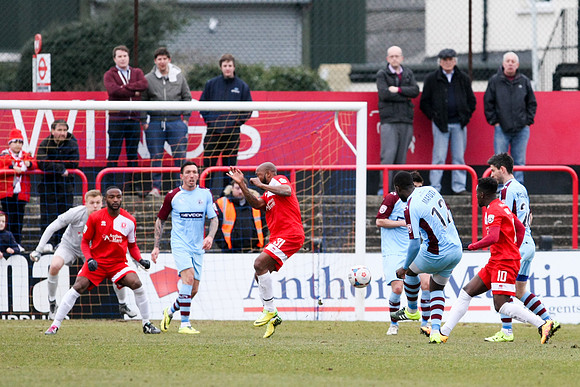 Welling United v Gateshead - Vanarama National League - 19/03/2016