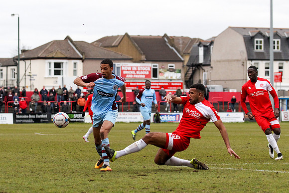 Welling United v Gateshead - Vanarama National League - 19/03/2016