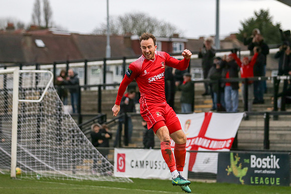 Tooting & Mitcham Utd v Hayes & Yeading Utd - Bostik League South Central division - 12th January 2019