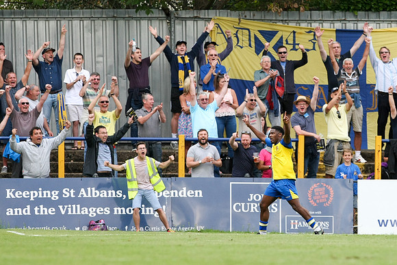 St Albans City v Gloucester City - Vanarama National League South - 2nd September 2017