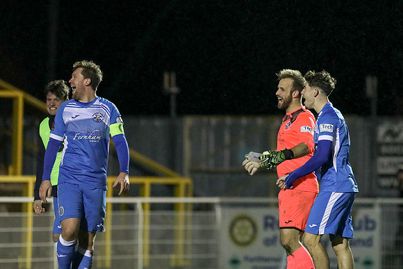 Canvey Island v Tonbridge Angels - FA Trophy - 27th November 2021