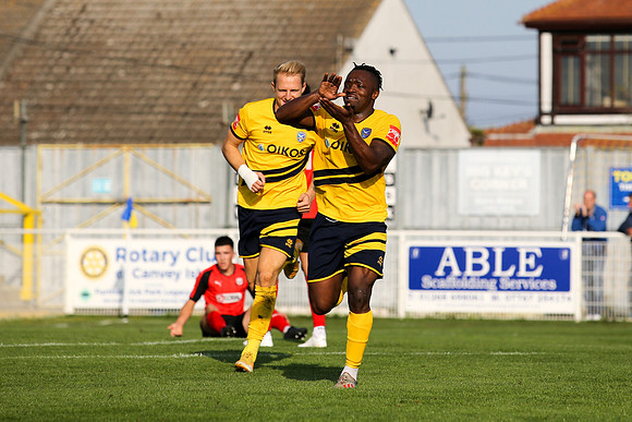 Canvey Island v Coggeshall Town - FA Trophy - 25th September 2021