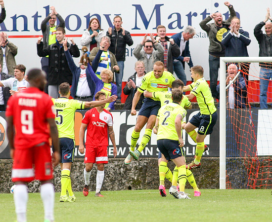 Welling United v Tranmere Rovers - National League -  05/09/2015