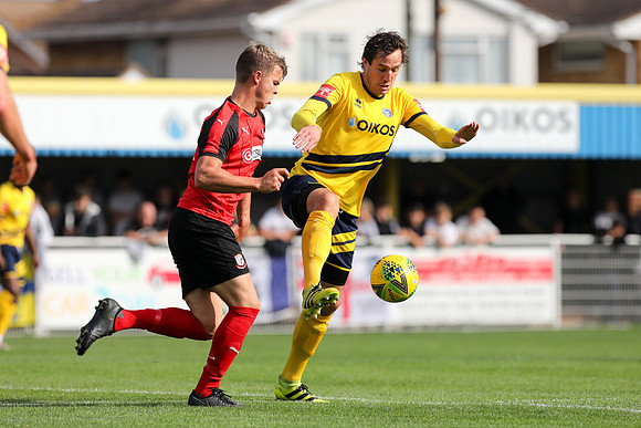 Canvey Island v Coggeshall Town - FA Trophy - 25th September 202