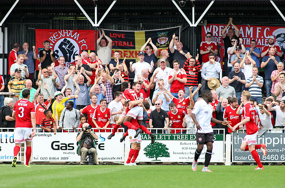 Bromley v Wrexham - Vanarama National League 08/08/2015.