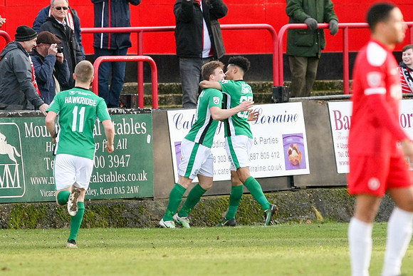 Welling United v Lincoln City - FA Trophy 3rd round - 04/02/2017