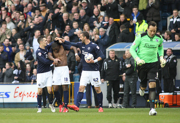 Millwall v Charlton AthleticSky Bet Championship3/04/2015.