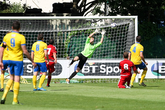 Beckenham Town v Lancing - Emirates FA Cup - 06/08/2016