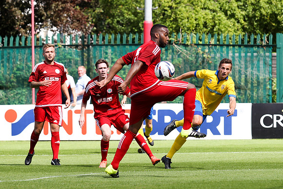 Beckenham Town v Lancing - Emirates FA Cup - 06/08/2016