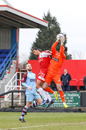 Welling United v Gateshead - Vanarama National League - 19/03/2016