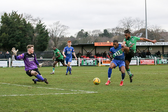 Cray Valley PM v Three Bridges - Isthmian League South East divi