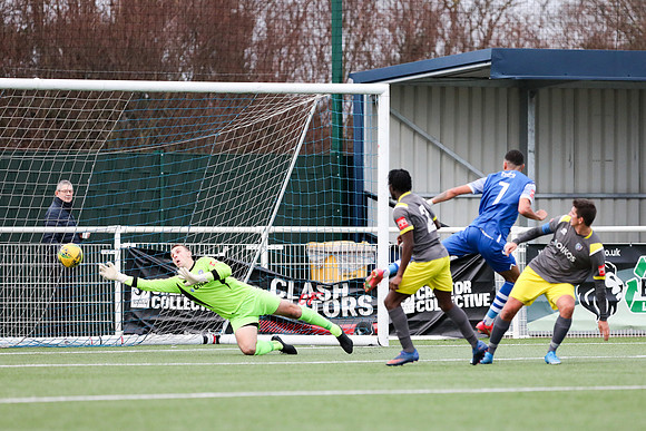 Grays Athletic v Canvey Island - Isthmian League North division - 1st January 2022