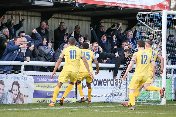 Enfield Town v Bishop's Stortford - Isthmian League Premier divi