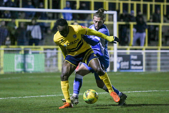 Canvey Island v Tonbridge Angels - FA Trophy - 27th November 202