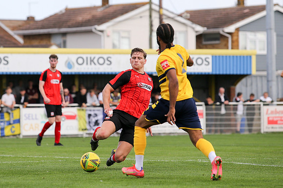 Canvey Island v Coggeshall Town - FA Trophy - 25th September 202