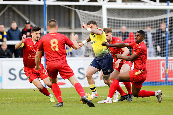 Farnborough v Met Police - Southern League Premier South divisio