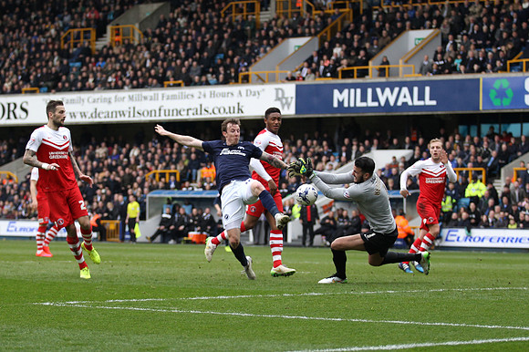 Millwall v Charlton AthleticSky Bet Championship3/04/2015.