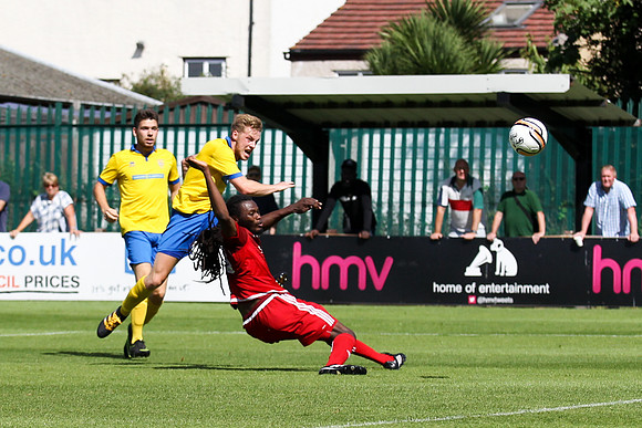 Beckenham Town v Lancing - Emirates FA Cup - 06/08/2016