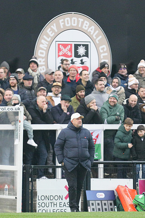 Bromley v Colchester United - League 2 - 18-01-25
