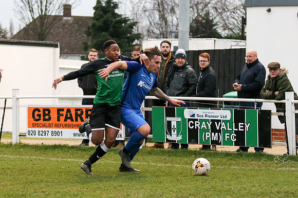 Cray Valley PM v Baffins Milton Rovers - FA Vase 4th round - 5th