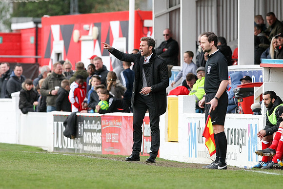 Ebbsfleet United v Chelmsford City - Vanarama National League South - 09/04/2016