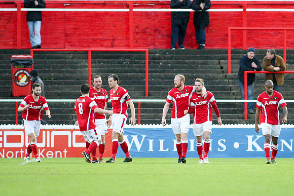 Ebbsfleet Untied v Oxford City - Vanarama National League South - 07/11/15