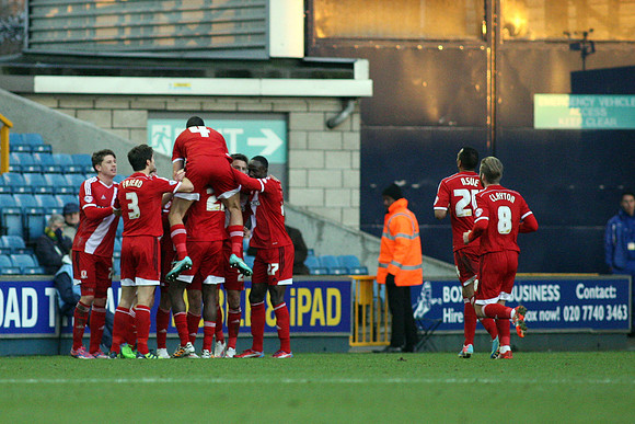 Millwall v Middlesbrough