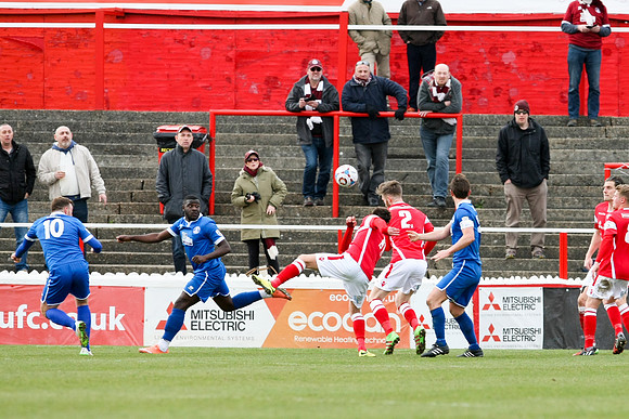 Ebbsfleet United v Chelmsford City - Vanarama National League South - 09/04/2016