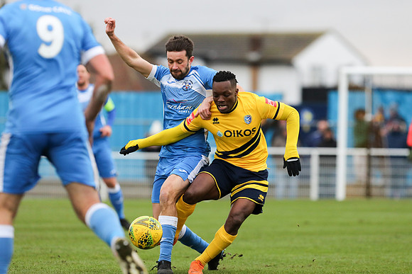 Canvey Island v Tonbridge Angels - FA Trophy - 27th November 202