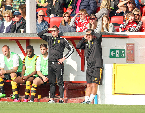 Ebbsfleet Untied v Maidstone United - Vanarama National League South - 03/10/15
